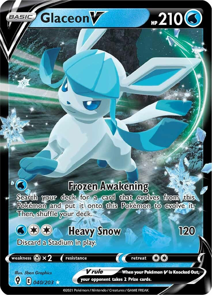 Glaceon V [SWSH07 - 040/203]